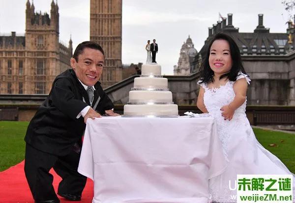 世界最矮夫妇 结婚就进世界纪录！