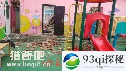 河南幼儿园坍塌 13被埋一儿童身亡