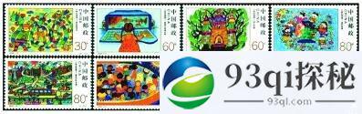 邮票上的儿童画：年龄最小的作者只有6岁