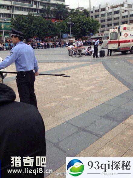 广州火车站砍人事件 已造成2人受伤