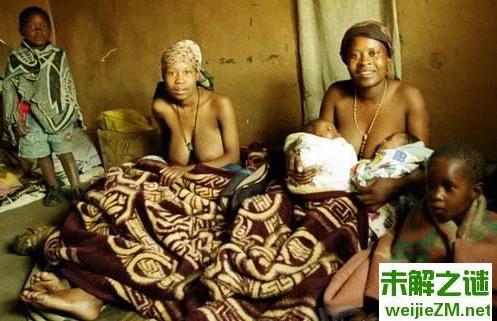 非洲部落奇异风俗 母女可以同时怀孕