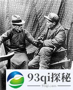 1938年毛泽东与梁漱溟促膝长谈通宵达旦