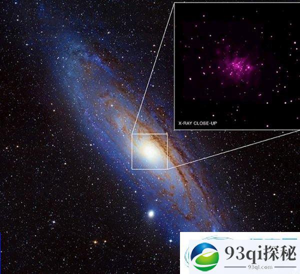 仙女座星系发现26个黑洞集群