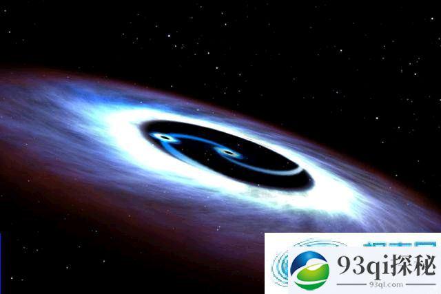 哈勃望远镜发现类星体MRK 231背后存在两个相互公转的黑洞