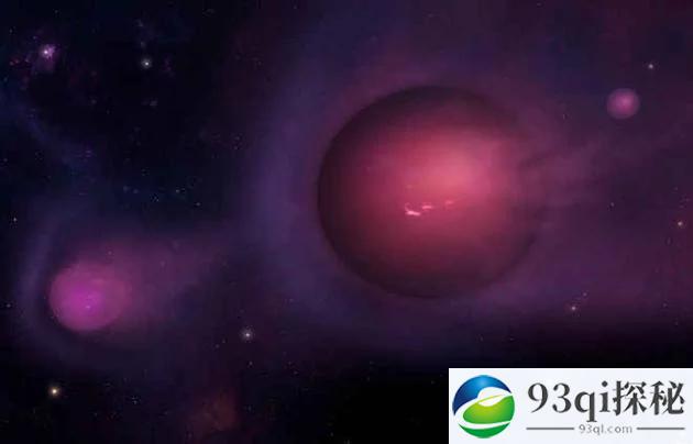 黑洞吞噬恒星“吐出”行星质量大小气体团块穿行星系间