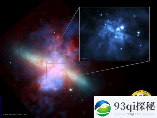 地球附近星系中心发现两个黑洞