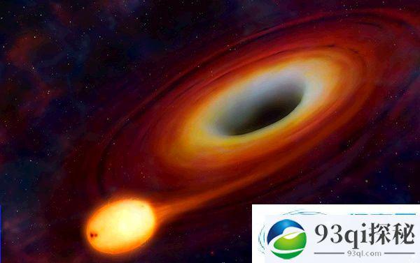 吞噬恒星的黑洞产生强力喷流
