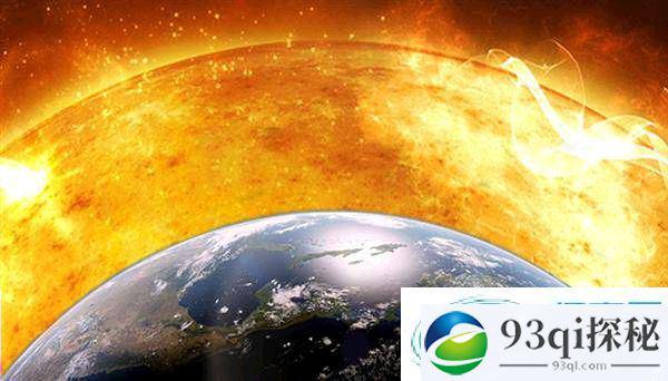 地球为什么能接收到太阳的热量？