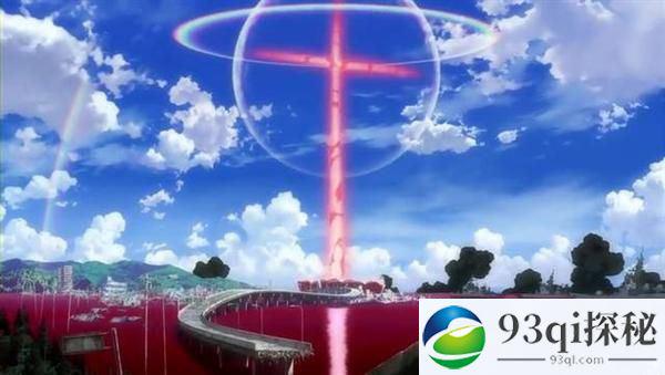 日本天空惊现巨型十字架 网友：EVA来了！