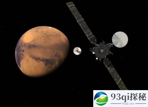 ExoMars火星着陆器预计星期三着陆轨道