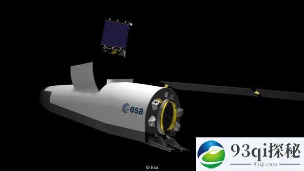 欧空局开发可重复使用的太空飞机：发射时放火箭内部