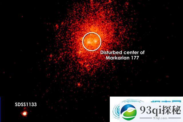 美国天文学家黑洞SDSS1133有可能是一颗被踢出的黑洞