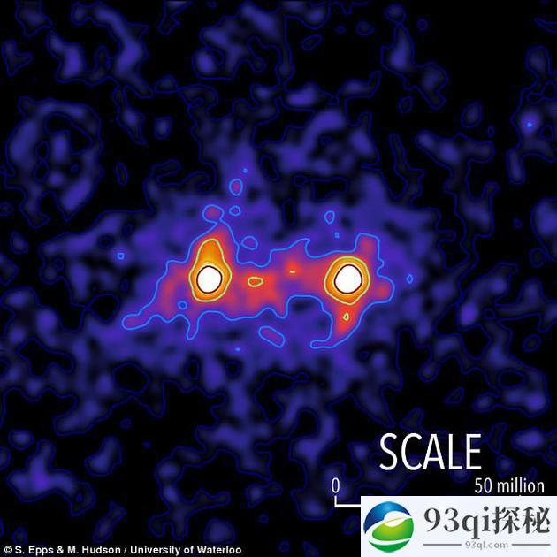 科学家首次获得暗物质“桥”图像：连接不同星系