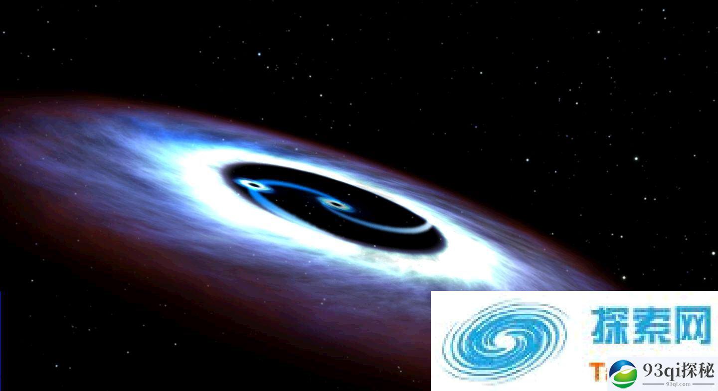 距离地球最近的类星体“马卡良231”（Markarian231）中隐藏着超大质量双黑洞