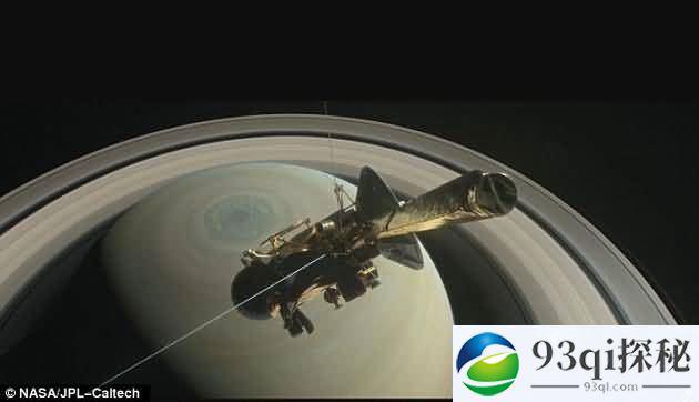 卡西尼飞船将结束使命：或9月15日坠入土星焚毁