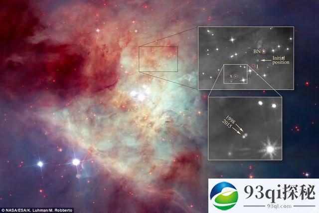 天文学家发现一颗恒星被同胞弹射出去