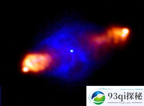 LOFAR望远镜牛刀小试捕获到特大黑洞