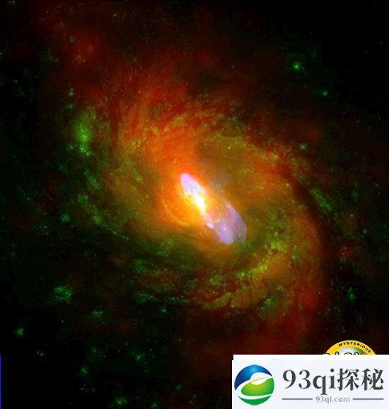 宇宙“黑洞反作用”将影响星系的演变