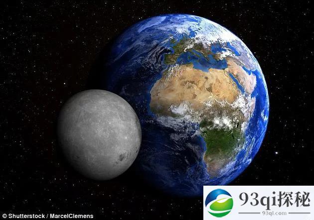 650亿年后月球终将与地球相撞：地球表面完全熔化