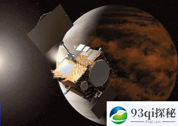 日本金星探测器“拂晓”首次观测到“弓状”云层