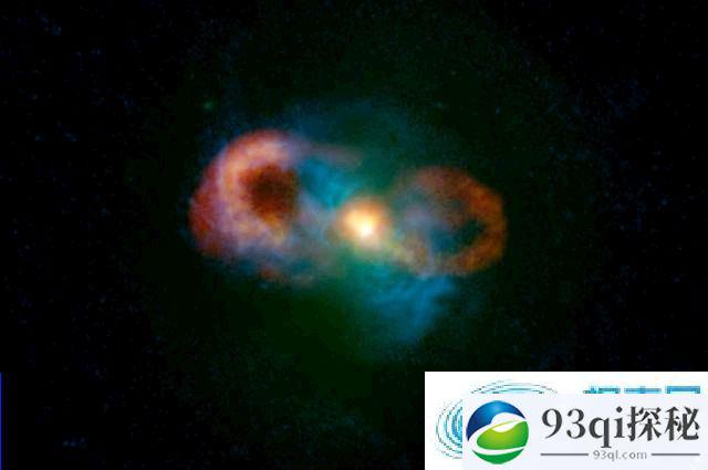 发现一个黑洞导致星系凋亡的案例