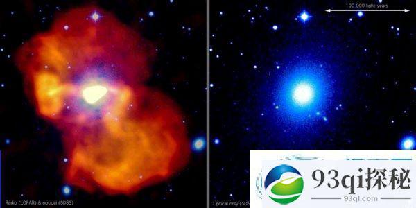 超大黑洞衍生巨大“泡沫”