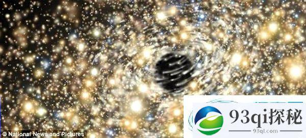 科学家发现已知最大黑洞 质量为太阳百亿倍