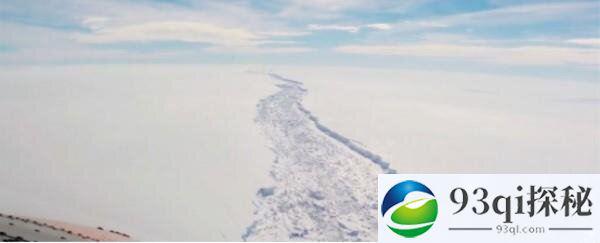 南极裂开了一个大口子 最大的冰架可能会因此崩塌