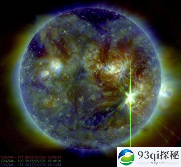 太阳最强耀斑爆发：美国无线电、GPS瘫痪近两小时