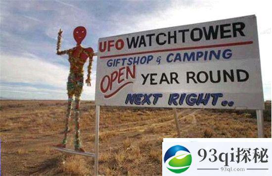 全球十大著名UFO基地揭秘 走进美国51区 