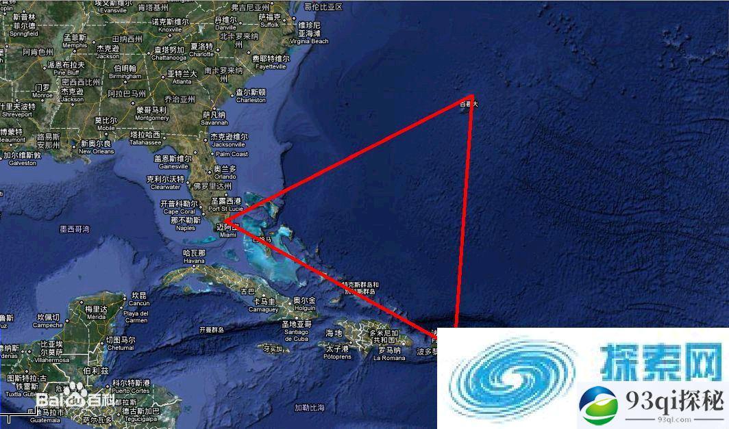 神秘的百慕大三角致使轮船飞机都消失，海底还发现金字塔