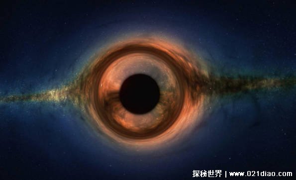黑洞是一个伪装的奇异扁平星系吗（黑洞的痕迹）